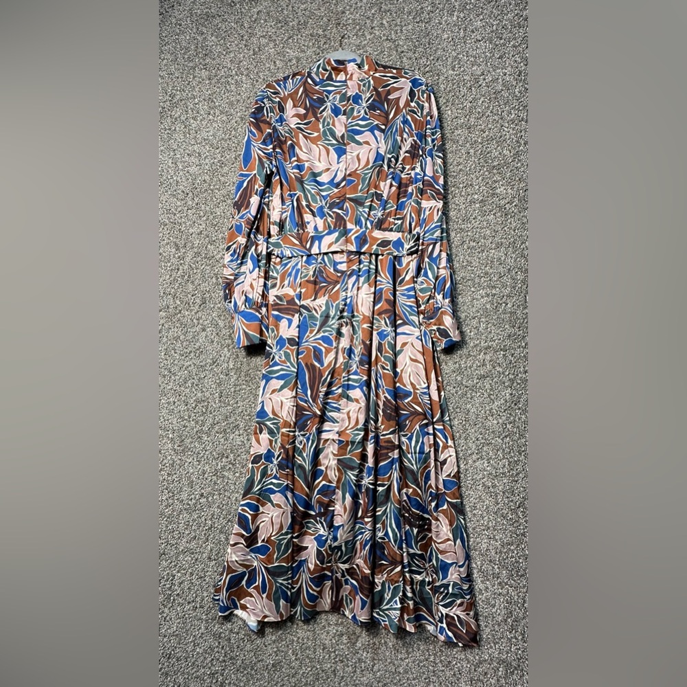 NWT Alexia Admore Safiya Long Sleeve Belted Fit & Flare Dress Size 14 - Picture 5 of 7